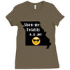 missouri eclipse   show me totality Ladies Fitted T-Shirt