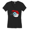 the man with the golden zapper Women's V-Neck T-Shirt