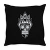 aztec aku aku Throw Pillow
