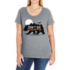 Don't Die Wondering Ladies Curvy T-Shirt