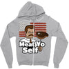 meat yo self! Zipper Hoodie