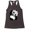 happy panda Racerback Tank
