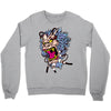 space monkey Crewneck Sweatshirt