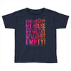 my heart is empty Toddler T-shirt