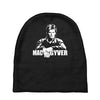 mac gyver schwarz Baby Beanies