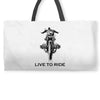 live to ride Weekender Totes
