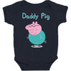 peppa pig  daddy pig Baby Bodysuit