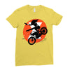 black attack Ladies Fitted T-Shirt