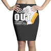 Butt Out Lung Cancer Awareness Pencil Skirts