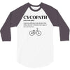 Cycopath Noun 3/4 Sleeve Shirt