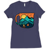 coffee and adventure Ladies Fitted T-Shirt