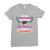 awesome glass of 2018 Ladies Fitted T-Shirt