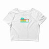 cabo san lucas distressed Crop Top