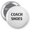 coach shoes Pin-back button