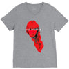 Red Sparrow V-Neck Tee