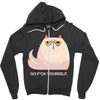 Go F Yourself Zipper Hoodie
