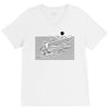 surf line V-Neck Tee