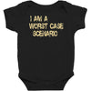 worst case scenario best trending Baby Bodysuit