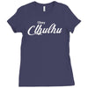 call of cthulhu Ladies Fitted T-Shirt