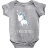 stabby the unicorn Baby Bodysuit