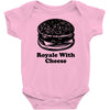 royale with cheese Baby Onesie