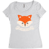 Oh For Fox Sake Women's Triblend Scoop T-shirt