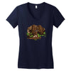 bigfoot of endor Women's V-Neck T-Shirt