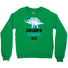 grumpa saurus rex Crewneck Sweatshirt