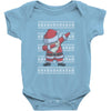 ugly santa dabbing Baby Bodysuit
