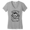 young Women's V-Neck T-Shirt