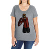 man animal Ladies Curvy T-Shirt