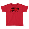 mama christmas bear Toddler T-shirt