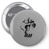 Bear Pin-back button