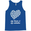 my boxer is my valentine Tank Top