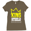 capital steez king steelo Ladies Fitted T-Shirt