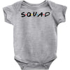 squad friends parody Baby Bodysuit