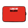 i love my melanin Laptop sleeve