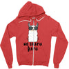 No Drama Llama Zipper Hoodie