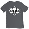 skate until the end black V-Neck Tee
