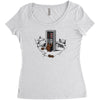 dawn of gaming Women's Triblend Scoop T-shirt