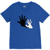 rabbit hand shadow V-Neck Tee
