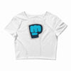 pewdiepie the blue brofist Crop Top