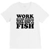 work is for people V-Neck Tee