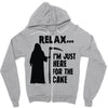 i'm just here for the cake Zipper Hoodie