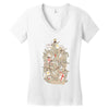 bad tempered rodents Women's V-Neck T-Shirt