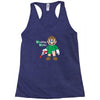 breaking bricks Racerback Tank