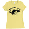 rintintin et milou Ladies Fitted T-Shirt