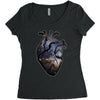 galaxy heart Women's Triblend Scoop T-shirt