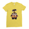Wall-E Friends Groot Ladies Fitted T-Shirt