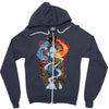 avatar of the water tribe Zipper Hoodie